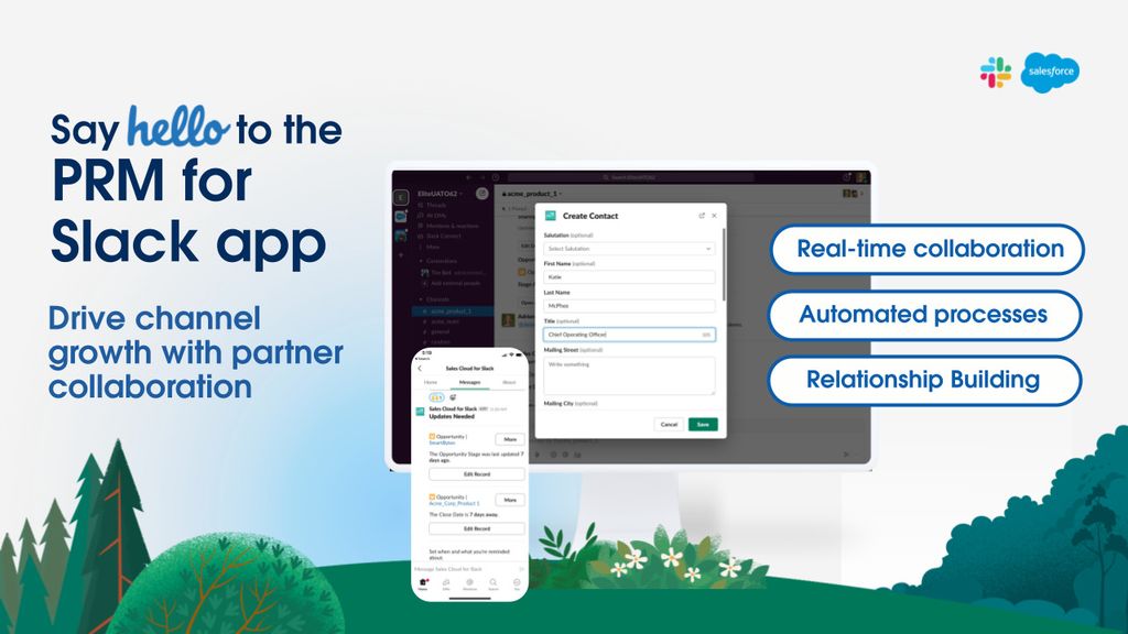 new feature for the salesforce prm
